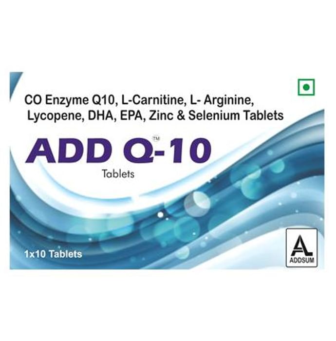 Add Q 10 Tab 10 Tablets