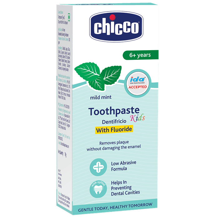 Chicco Mild Mint 6+ Years Toothpaste 70gm