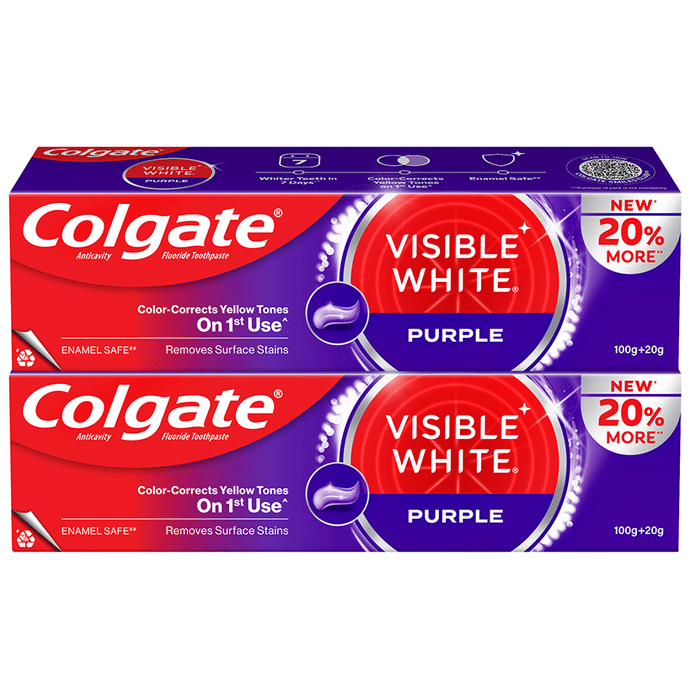Colgate Visible White Purple 60gm