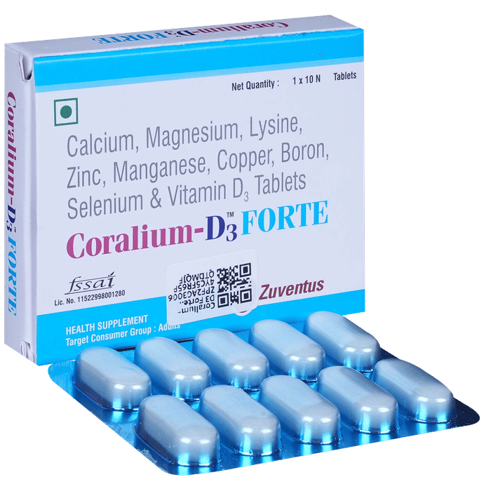 Coralium D3 Tab 10 Tablets