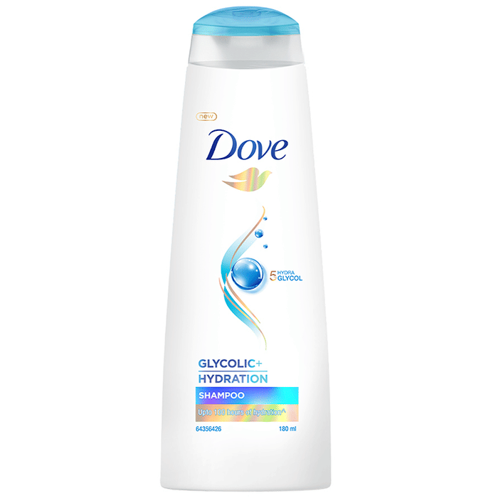 Dove Glycolic Hydration Shampoo 180ml