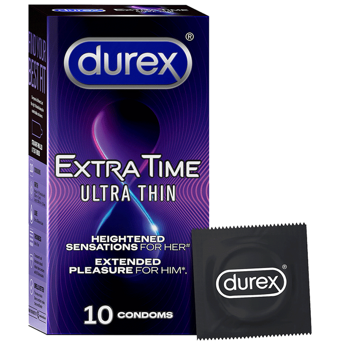 Durex Extra Time Ultra Thin 10`S