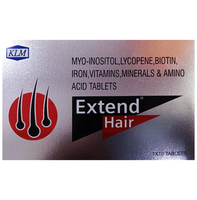 Extend Hair Tab 10 Tablets