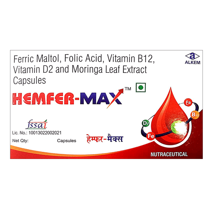 Hemfer Max Cap 10 Capsules