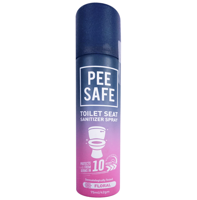 Pee Safe Toilet Seat Sanitizer Floral 75ml