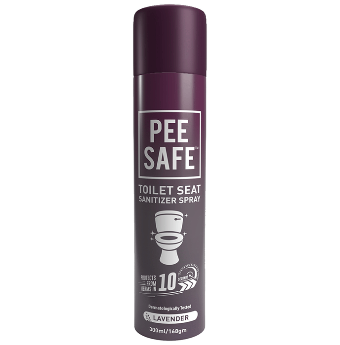Pee Safe Toilet Seat Sanitizer Lavender 75ml