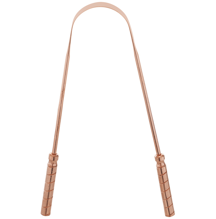 Tongue Cleaner Copper With Handle 1`S
