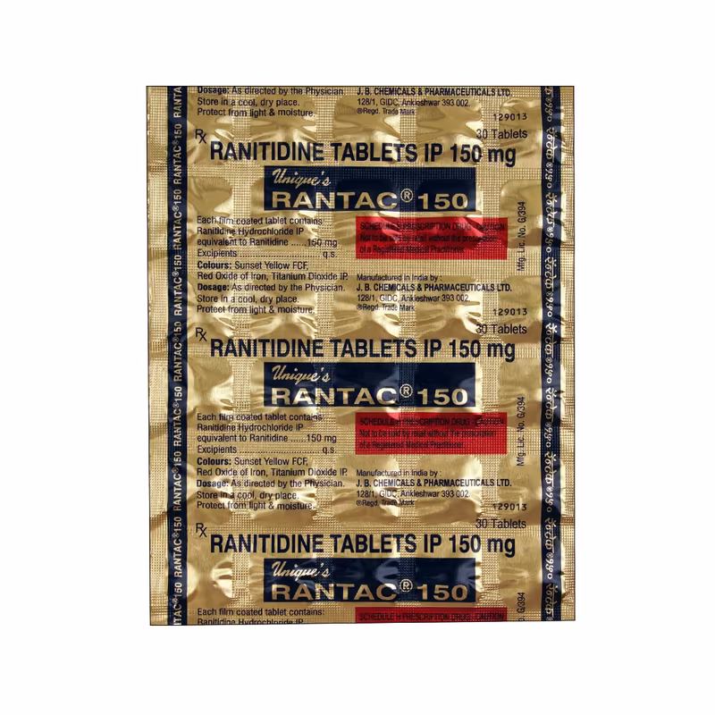 Rantac 150mg Tab 30 Tablets