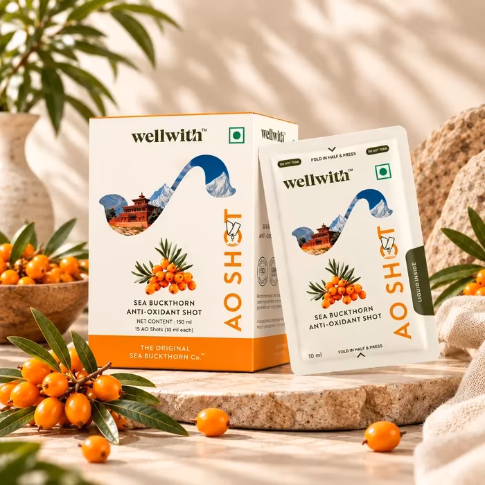 Wellwith Sea Buckthorn Ao Shot 15x10ml